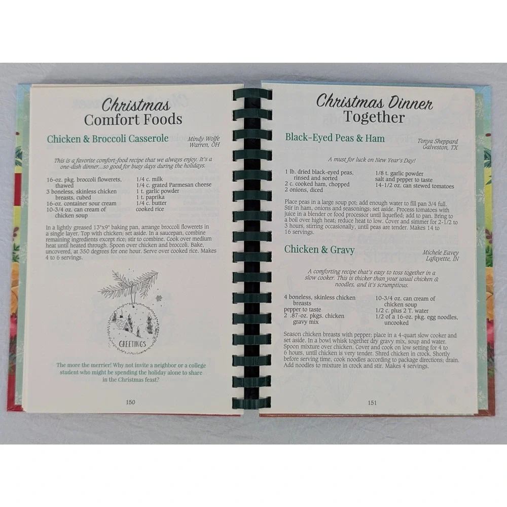 Gooseberry Patch Christmas Comfort Foods Cookbook‎ Recipes Holiday Baking 2022